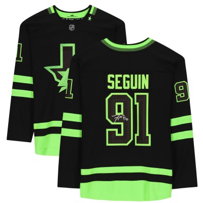 Autographed Dallas Stars Tyler Seguin Fanatics Authentic Black Alternate Fanatics Breakaway Jersey