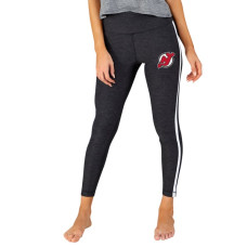 Женская джерси New Devils Concepts Sport Charcoal/White Centerline Knit Leggings Женская джерси New Devils Concepts Sport Charcoal/White Centerline Knit Leggings