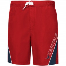 Washington Capitals G-III Sports by Carl Banks Sunrise Volley Swim Shorts - Red