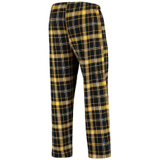 Штаны Boston Bruins Concepts Sport Black/Gold Ultimate Plaid Flannel