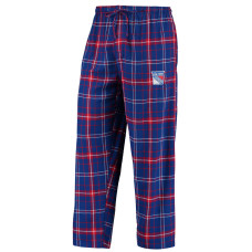 Штаны New York Rangers Concepts Sport Royal/Red Ultimate Plaid Flannel