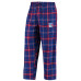Штаны New York Rangers Concepts Sport Royal/Red Ultimate Plaid Flannel