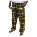 Штаны Pittsburgh Penguins Concepts Sport Black/Gold Ultimate Plaid Flannel Штаны Pittsburgh Penguins Concepts Sport Black/Gold Ultimate Plaid Flannel