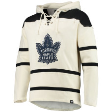 Toronto Maple Leafs 47 Cream Superior Lacer Hoodie Toronto Maple Leafs 47 Cream Superior Lacer Hoodie