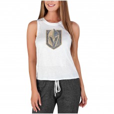 Майка Vegas Golden Knights Concepts Sport Womens Gable Knit - White