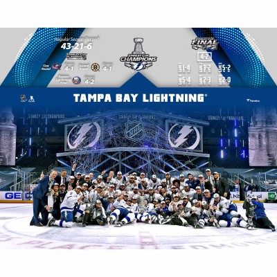 Unsigned Tampa Bay Lightning Fanatics Authentic Tampa Bay Lightning 2020 Stanley Cup Champions Stylized Photograph