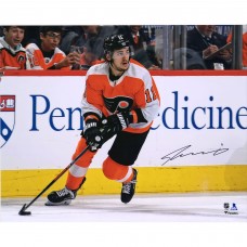 Autographed Philadelphia Flyers Travis Konecny Fanatics Authentic 16 x 20 Orange Jersey Skating Photograph Autographed Philadelphia Flyers Travis Konecny Fanatics Authentic 16 x 20 Orange Jersey Skating Photograph