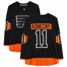 Джерси Autographed Philadelphia Flyers Travis Konecny Fanatics Authentic Black Alternate Fanatics Breakaway Джерси Autographed Philadelphia Flyers Travis Konecny Fanatics Authentic Black Alternate Fanatics Breakaway