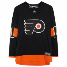 Джерси Autographed Philadelphia Flyers Travis Konecny Fanatics Authentic Black Alternate Fanatics Breakaway