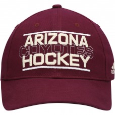 Arizona Coyotes adidas Slouch Flex Hat - Garnet