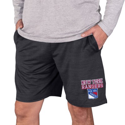 Шорты New York Rangers Concepts Sport Bullseye Knit - Charcoal