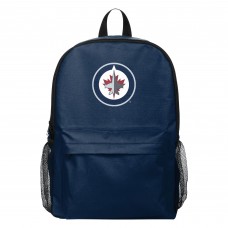 Winnipeg Jets FOCO Solid Big Logo Backpack