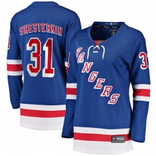 Джерси WoNew York Rangers Igor Shesterkin Fanatics Blue Home Breakaway