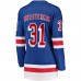 Джерси WoNew York Rangers Igor Shesterkin Fanatics Blue Home Breakaway