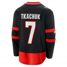 Brady Tkachuk Ottawa Senators Home Breakaway Jersey - Black