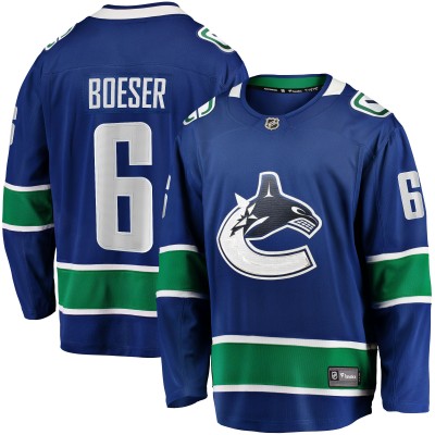 Игровая джерси Brock Boeser Vancouver Canucks Home Breakaway - Blue