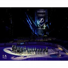 Unsigned Tampa Bay Lightning Fanatics Authentic Banner Night Photograph