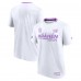 Футболка Seattle Kraken Fanatics 2021 Hockey Fights Cancer Performance - White/Purple