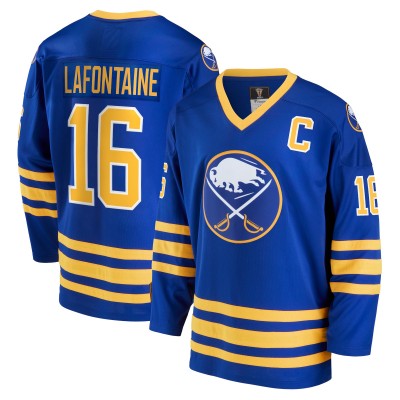 Игровая джерси Pat LaFontaine Buffalo Sabres Breakaway Retired - Royal