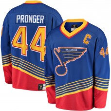 Chris Pronger St. Louis Blues Breakaway Retired Player Jersey - Blue
