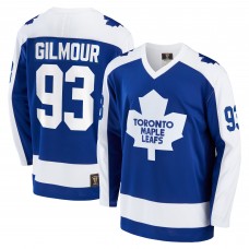Doug Gilmour Toronto Maple Leafs Breakaway Retired Player Jersey - Blue