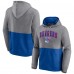 Толстовка New York Rangers Fanatics Block Party Classic Arch Signature - Heathered Gray/Blue