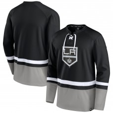 Кофта Los Angeles Kings Fanatics Super Mission Slapshot Lace-Up - Black/Silver