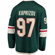 Kirill Kaprizov Minnesota Wild Home Premier Breakaway Player Jersey - Green