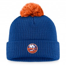 Шапка с помпоном New York Islanders Team Cuffed - Royal