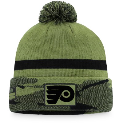 Шапка с помпоном Philadelphia Flyers Military Appreciation - Camo