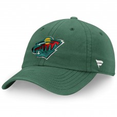 Бейсболка Minnesota Wild Fanatics Green Core Primary Logo