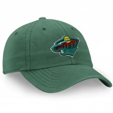 Бейсболка Minnesota Wild Fanatics Green Core Primary Logo