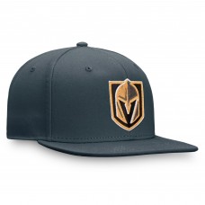 Бейсболка Vegas Golden Knights Fanatics Charcoal Core Primary Team Logo