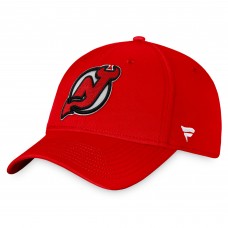 Бейсболка New Jersey Devils Fanatics Red Core Primary Logo Бейсболка New Jersey Devils Fanatics Red Core Primary Logo