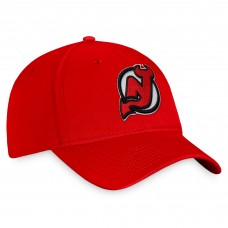 Бейсболка New Jersey Devils Fanatics Red Core Primary Logo