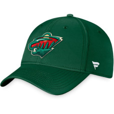 Бейсболка Minnesota Wild Fanatics Hunter Green Core Primary Logo Бейсболка Minnesota Wild Fanatics Hunter Green Core Primary Logo