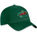 Бейсболка Minnesota Wild Fanatics Hunter Green Core Primary Logo