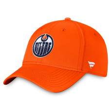 Бейсболка Edmonton Oilers Fanatics Orange Core Primary Logo