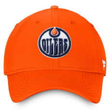 Бейсболка Edmonton Oilers Fanatics Orange Core Primary Logo
