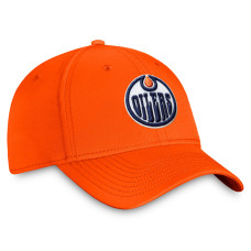Бейсболка Edmonton Oilers Fanatics Orange Core Primary Logo