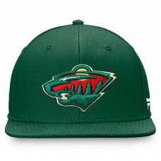 Бейсболка Minnesota Wild Fanatics Green Core Primary Logo