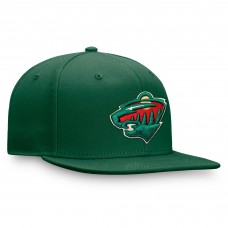 Бейсболка Minnesota Wild Fanatics Green Core Primary Logo