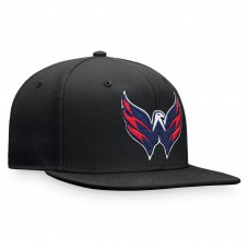 Бейсболка Washington Capitals Core Primary Logo Snapback Adjustable - Black