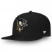 Бейсболка Pittsburgh Penguins Fanatics Black Primary Logo