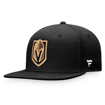 Бейсболка Vegas Golden Knights Fanatics Black Primary Logo