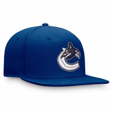 Vancouver Canucks Fanatics Blue Primary Logo Snapback Hat