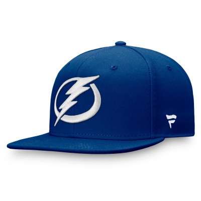 Tampa Bay Lightning Fanatics Blue Primary Logo Snapback Hat