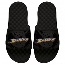 Anaheim Ducks ISlide Youth OT Slide Sandals - Black