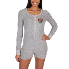 Женская свитер Florida Panthers Concepts Sport Gray Venture Romper