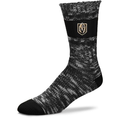 Vegas Golden Knights For Bare Feet Womens Alpine Stripes Crew Socks